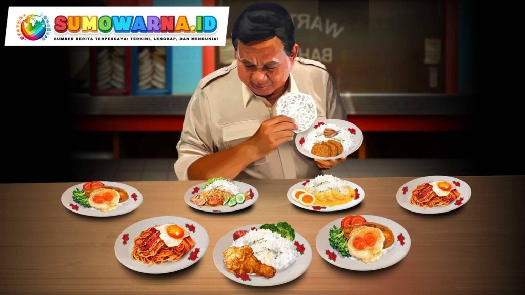 Prabowo Cek Kualitas Makanan di Dapur Makan Bergizi Gratis