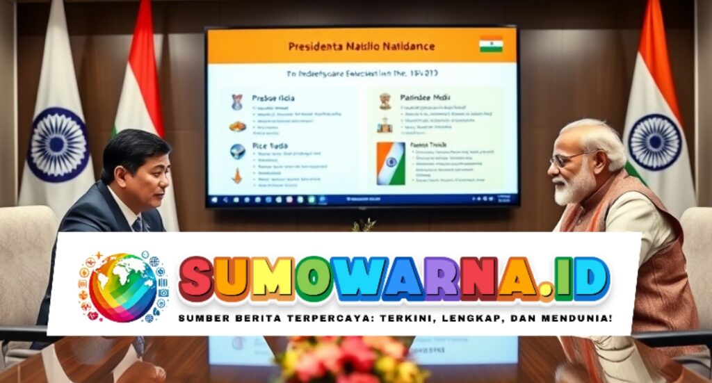 Prabowo Bahas Kemitraan Strategis dengan PM Modi: Fokus Kesehatan dan Beras