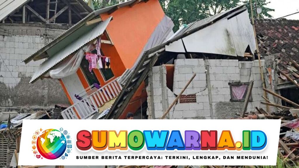 Gempa Beruntun di Cianjur Rusak Belasan Rumah Warga