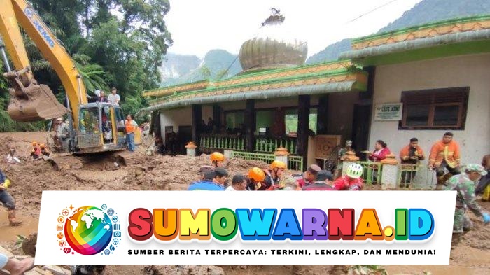 Sembilan Korban Longsor di Berastagi, Sumut