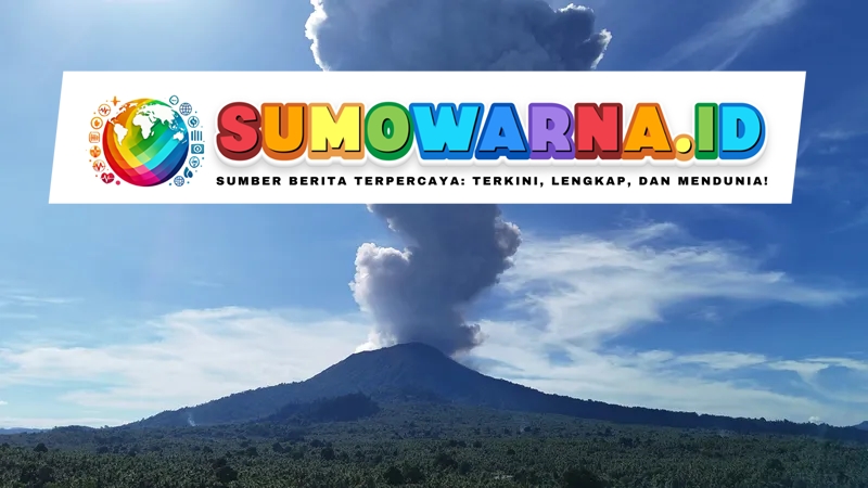 Gunung Ibu Meletus Dua Kali di Halmahera Barat, Warga Diminta Waspada