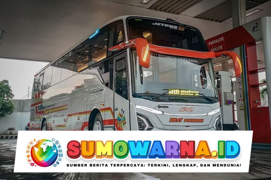 PO Best Premium Rilis Bus Pariwisata Baru, Perdana Pakai Jetbus 5