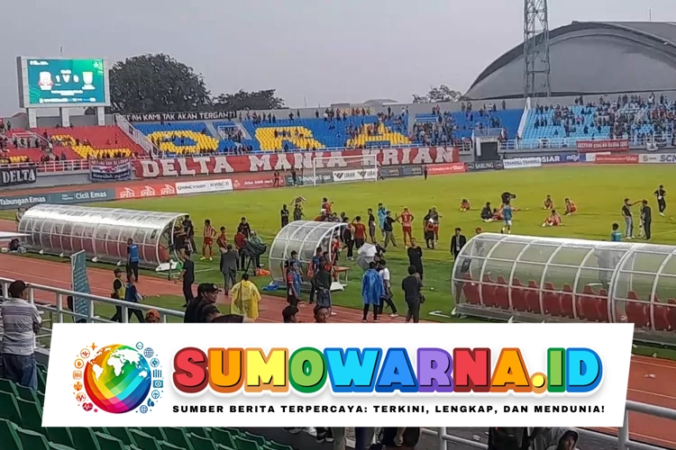 Deltras Vs Persibo Ricuh, Status Laga Menggantung