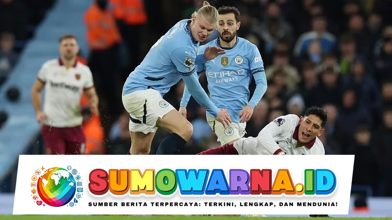 Hasil Man City Vs West Ham 4-1, Haaland Bawa City Berpesta