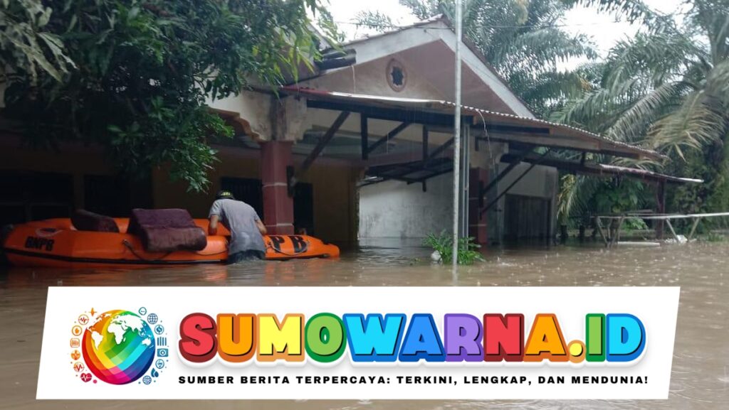 Banjir di Batu Bara, 1.591 Rumah dan 212 Hektare Sawah Terdampak