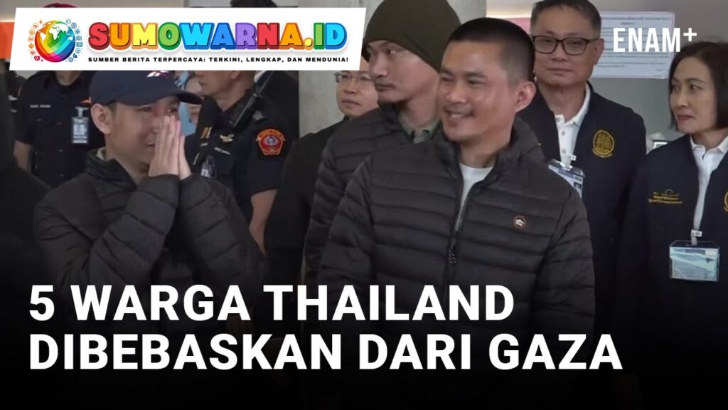 Emosi Haru Warga Thailand yang Tiba di Bangkok Usai Dibebaskan dari Gaza