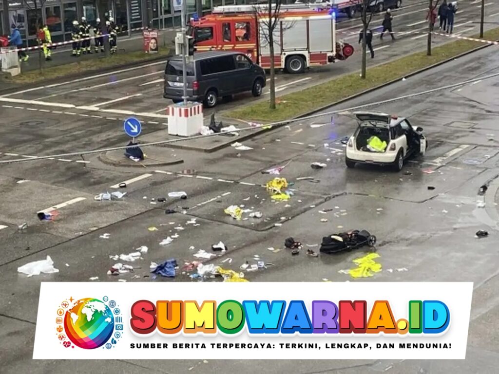 Ibu dan Anak Tewas dalam Insiden Mobil Tabrak Kerumunan di Munich