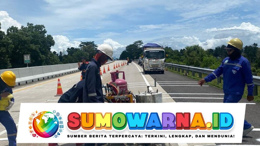 69 Titik Perbaikan di Tol Lampung Sambut Arus Mudik