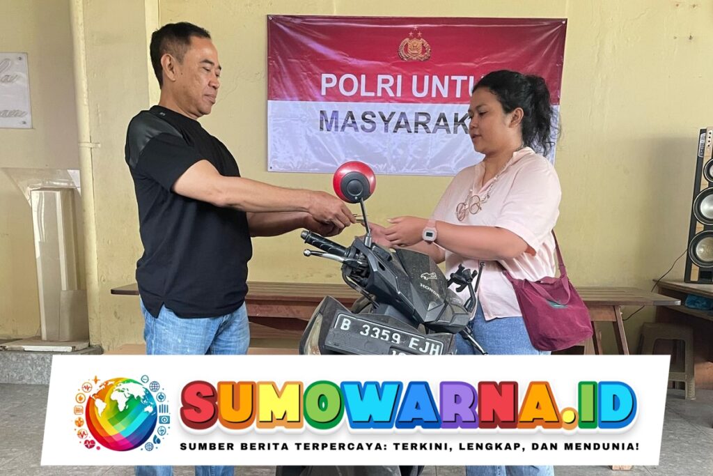 Polsek Matraman Kembalikan Motor Wartawan yang Sempat Digondol Maling