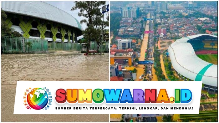 Laga Persija Vs PSIS Ditunda Karena Banjir di Bekasi